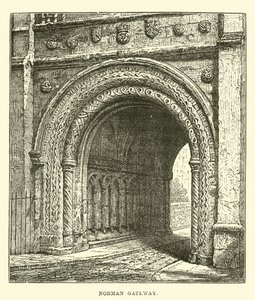 Norman ağ geçidi by English School