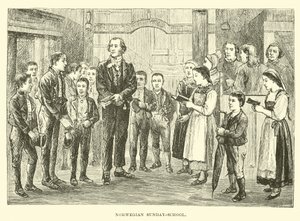 Norveç Pazar okulu by English School