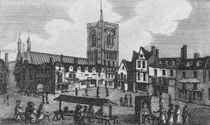 Norwich (gravür) by English School