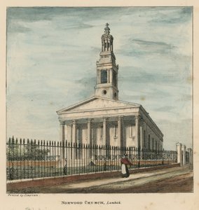Norwood Kilisesi, Lambeth, Londra by English School