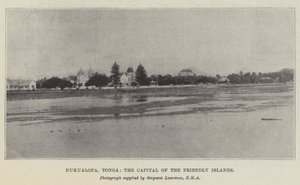 Nukualofa, Tonga, Dost Adaların Başkenti (lito) by English School