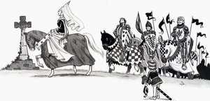 Nursery rhyme illustration by English School