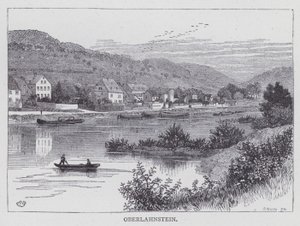 Oberlahnstein (gravür) by English School