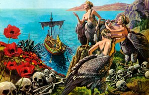 Odysseus ve Sirenler by English School