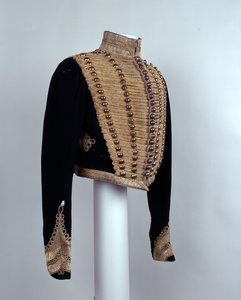 Memurlar kısa kurbağa ceket, c.1854 by English School