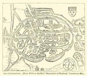 Eski Canterbury by English School