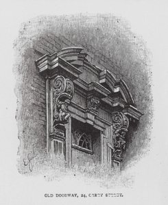 Eski Kapı, 24, Carey Sokağı (lito) by English School