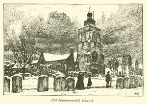 Eski Hammersmith Kilisesi by English School