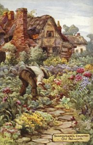 Eski Pebworth, Worcestershire by English School