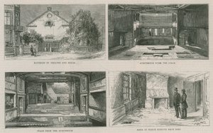 Eski Richmond Tiyatrosu ve Edmund Keans evi, şimdi yıkılıyor by English School