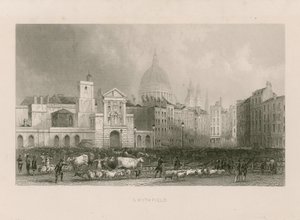 Eski Smithfield Pazarı by English School