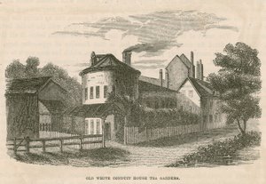 Old White Conduit House çay bahçeleri, Pentonville, Londra by English School