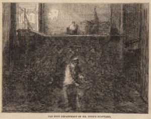 Bay Dodds çöplüğünün eski çizme bölümü by English School