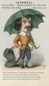 Oliver Cromwell (su meraklısı) by English School