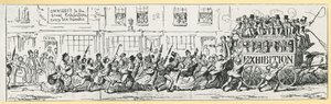 Her on dakikada bir Büyük Sergiye otobüs by English School