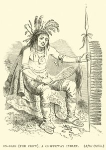 On-Daig (Karga), bir Chippeway Kızılderilisi by English School