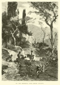 Sestri Levante yakınlarındaki Yarımada