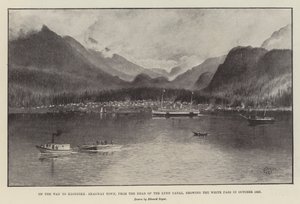 Lynn Kanalının Başından Klondike, Skagway Kasabası Yolunda, Ekim 1897