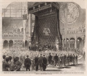 Uluslararası Serginin Açılışı; Earl Granville, Cambridge Dükü