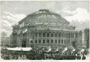 Kraliçe Victoria tarafından Royal Albert Hall