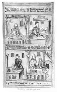 York Fırıncılar Yönetmeliği, 1595-96 by English School