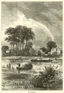 Orleans Evi (gravür) by English School