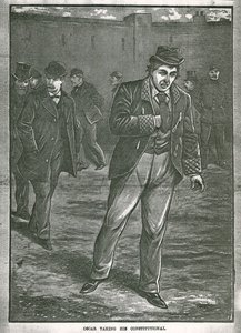 Oscar Wilde anayasasını alıyor by English School