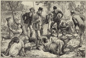 Kuzeyde su samuru avı by English School