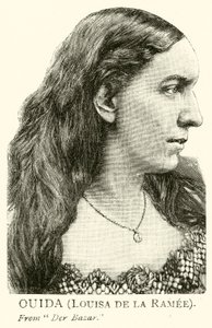 Ouida, Louisa de la Ramee (gravür) by English School