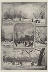 Kışın Londra Parklarımız (litho) by English School