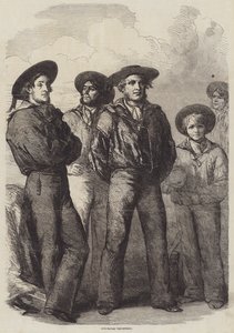 Deniz Gönüllülerimiz (gravür) by English School