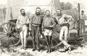 Overland Telegraph Party, c.1872, Howard Willoughby