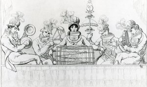 Padean Minstrels Vauxhall Gardens, Londra