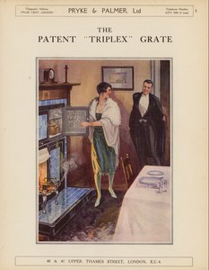 Pryke  Palmer Ltd Kataloğundan bir sayfa, 1930 civarı (renkli taş baskı) by English School