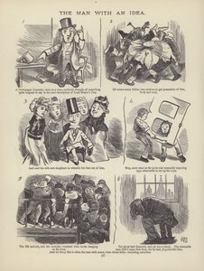 İngiliz Çalışan veya Ona İnanmayan Birinden Sayfa (gravür) by English School