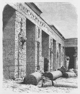 Ramses III Sarayı, Medinet-Abou by English School