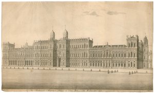 Whitehall Sarayı. 1748 yayınlandı