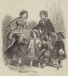 Mart Ayı Paris Modası (gravür) by English School