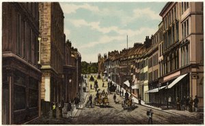 Park Street, Bristol (renkli taş) by English School