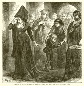 Kraliçe Elizabeth Wydville ve Oğlu York Dükü