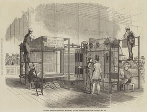 Patentli Dikey Baskı Makinesi, Büyük Sergide, C Sınıfı, No 122 (gravür) by English School
