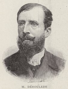 Paul Deroulede (gravür) by English School