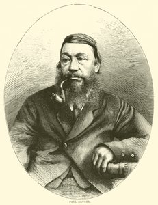 Paul Kruger (gravür) by English School