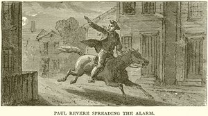 Paul Revere Alarmı yayıyor by English School