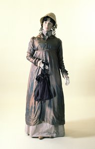 Pelisse, 1815 (yumuşak twilled ipek) by English School