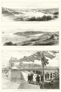 Pembroke Dock, Milford Haven (gravür) by English School