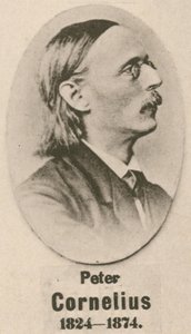 Peter Cornelius (gravür) by English School
