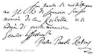 Peter Paul Rubens, d 1577, d 1640 by English School