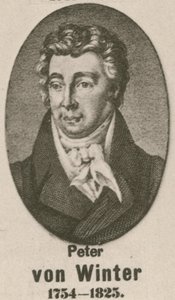 Peter von Winter (gravür) by English School