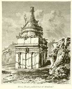 Petra (Mezar), Absalom olarak adlandırılan by English School